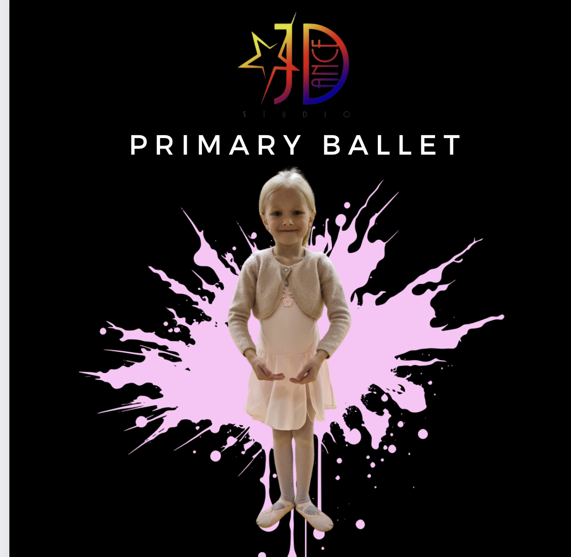 Primary Ballet JD Dance Studio